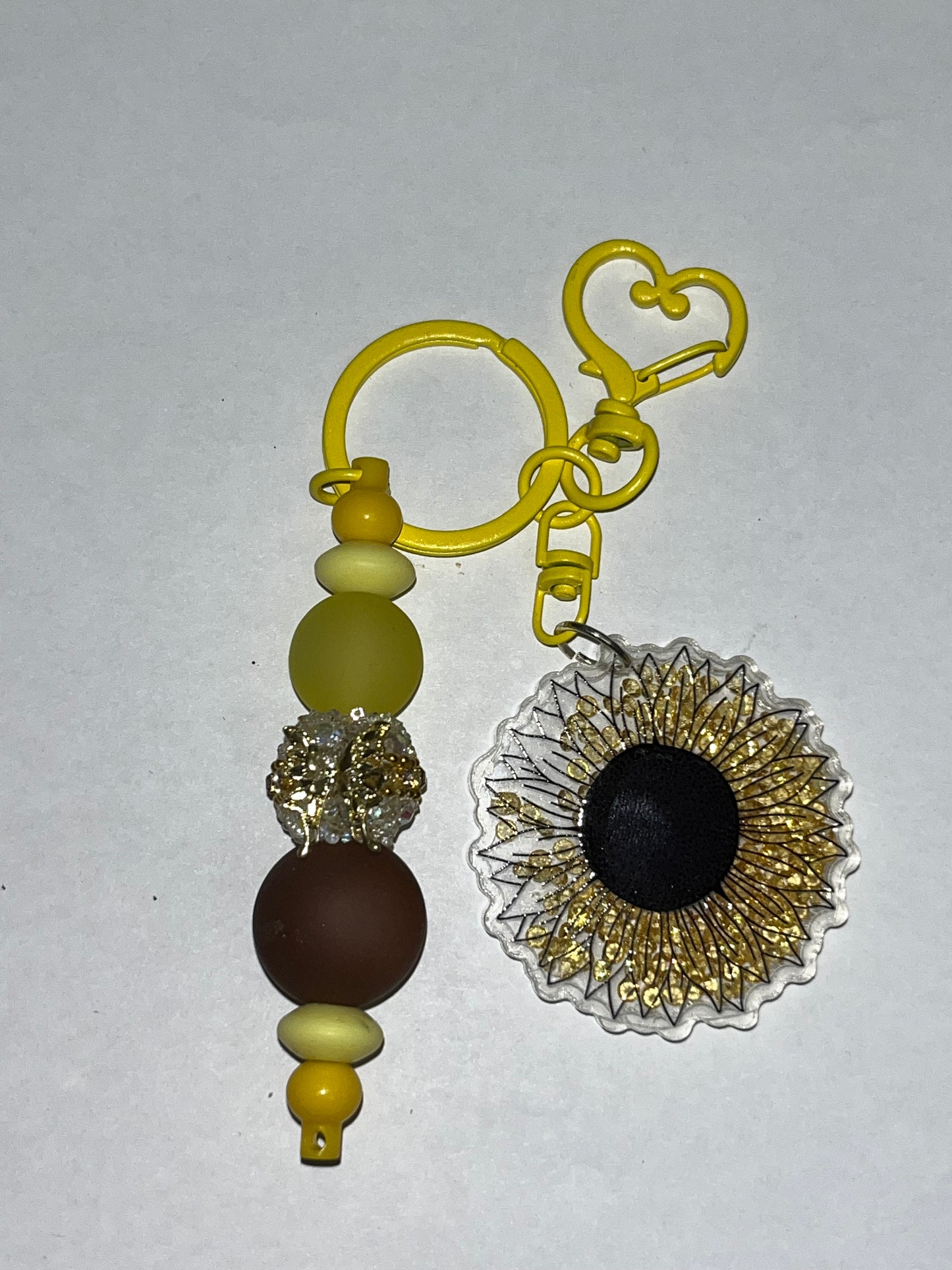 Sunflower Keychain