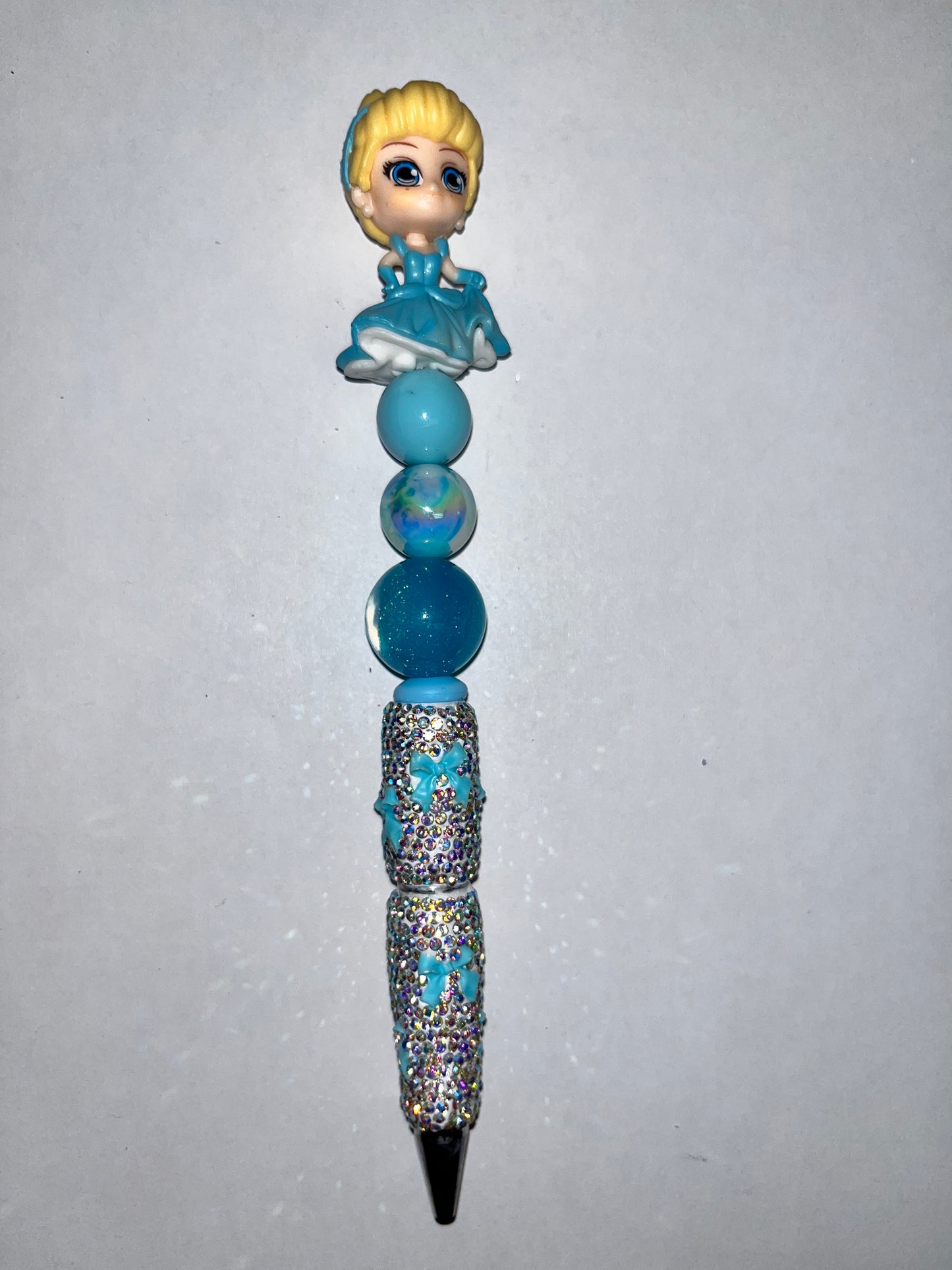 Cinderella Bow Rhinestone Pen