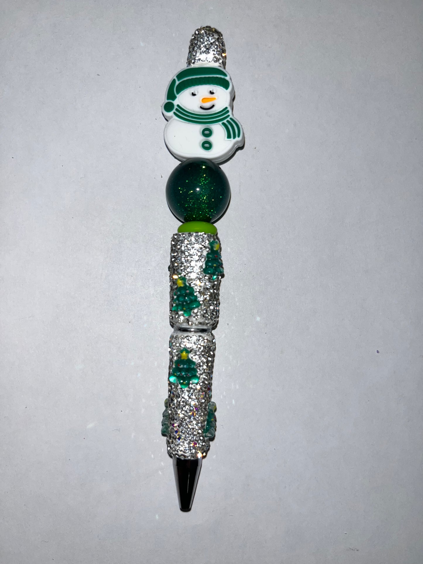 Snowman Rhinestone Pen