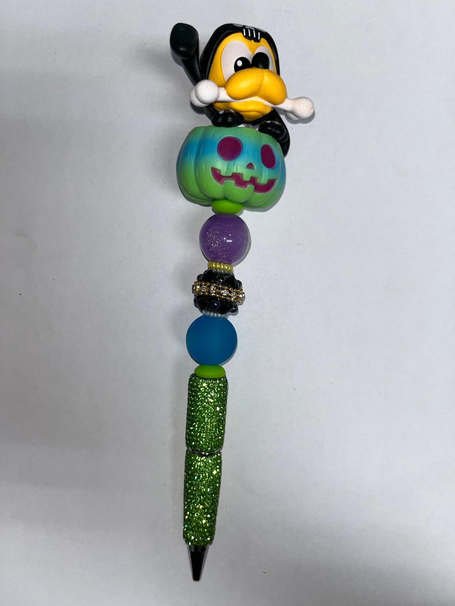 Pluto Skeleton Rhinestone Pen