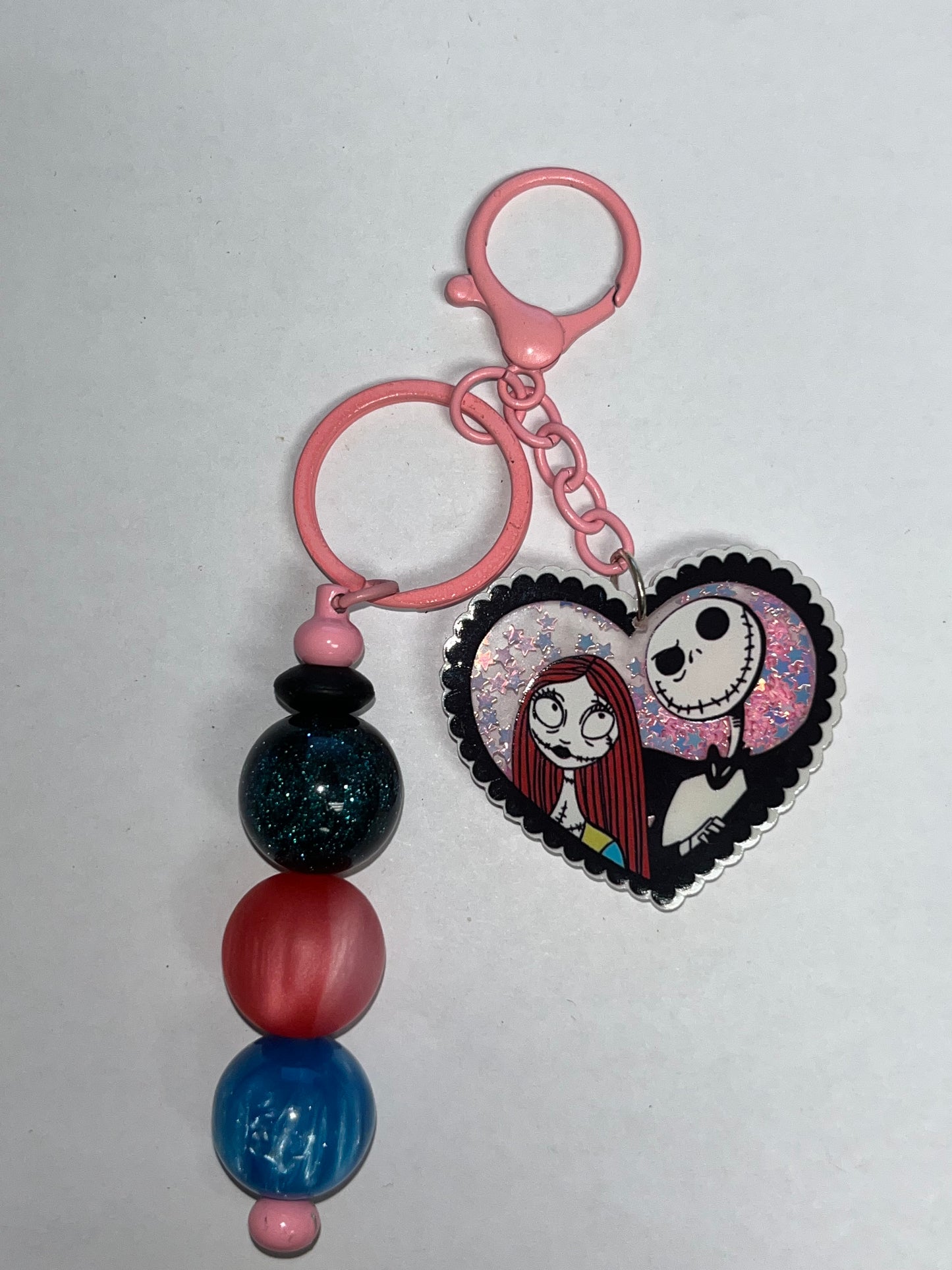 Jack & Sally Keychain