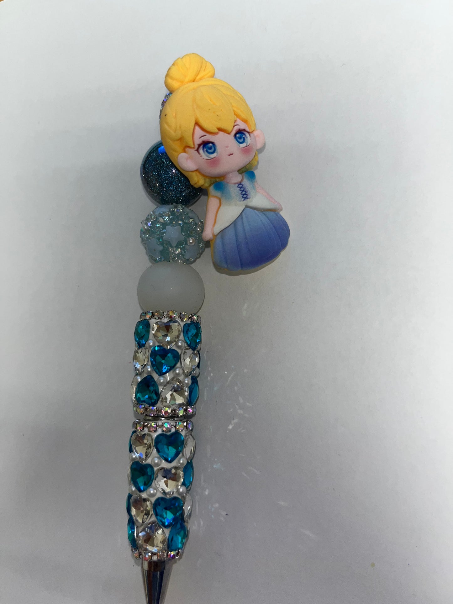 Cinderella Spinner Rhinestone Pen