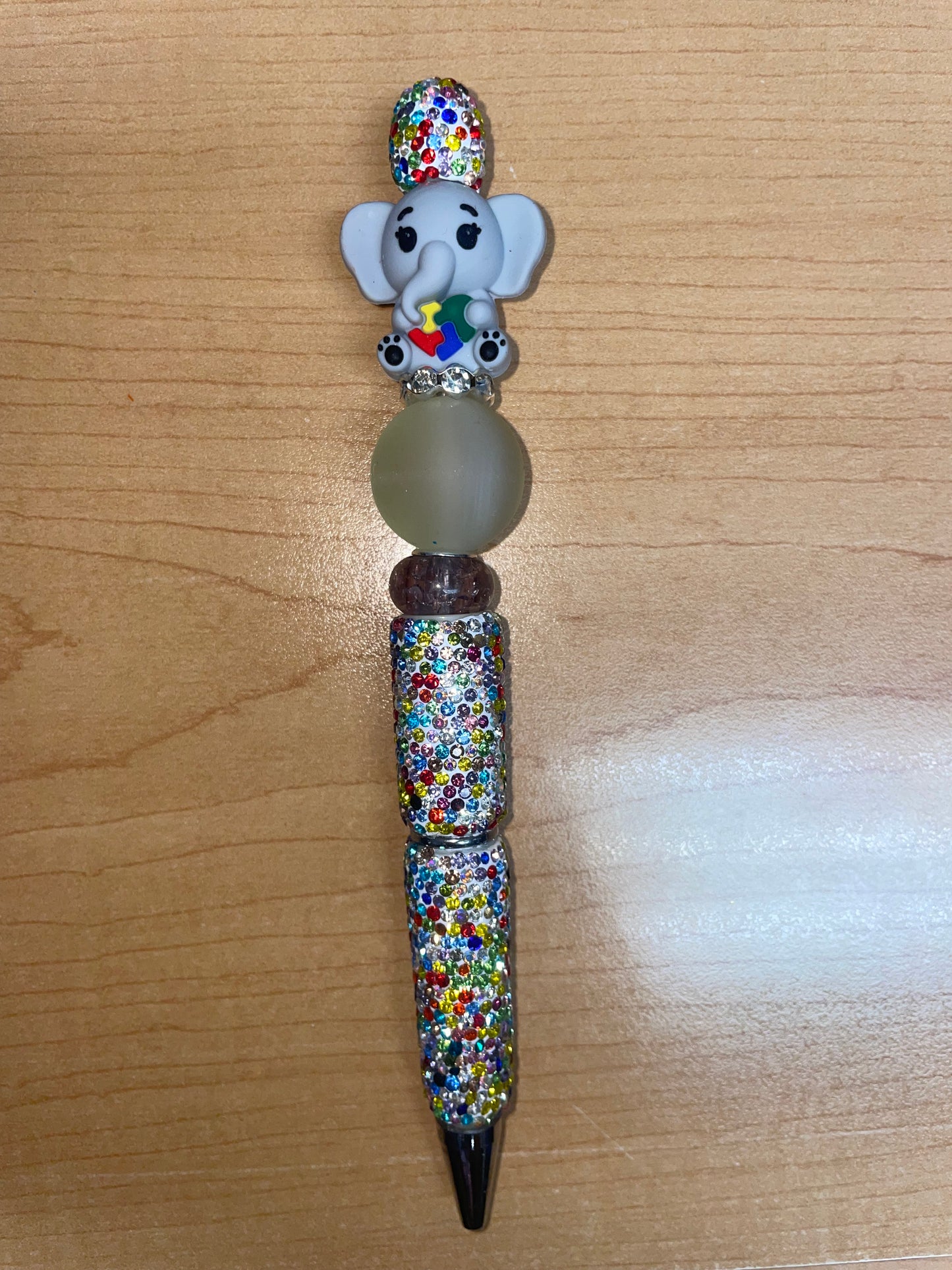 Elephant Rhinestone Pen