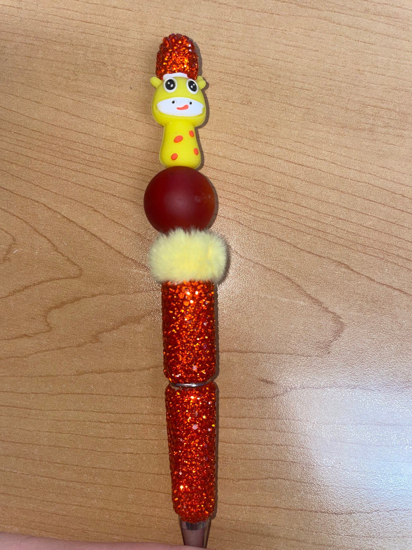 Giraffe Rhinestone Pen