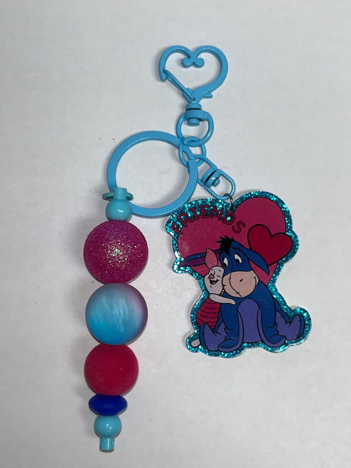 Eeyore & Piglet Keychain