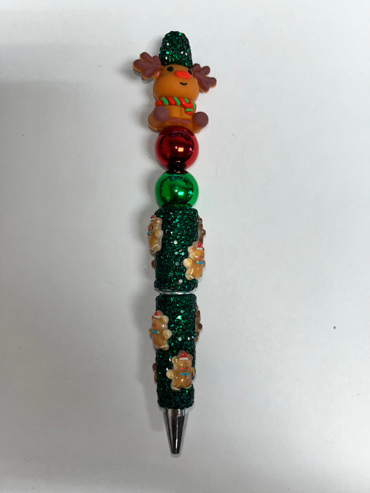 Rudolph Rhinestone Pen