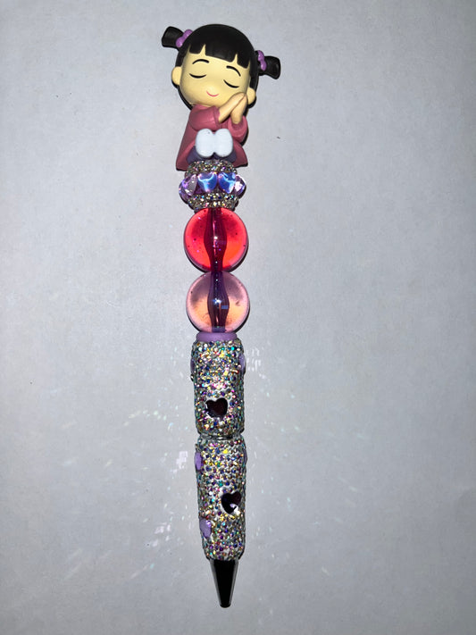 Boo Rhinestone Pen