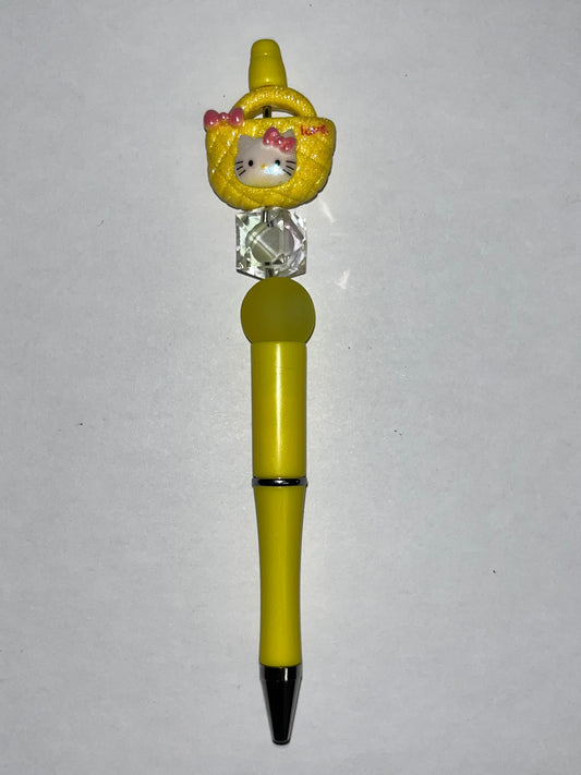 Hk purse Yellow Pen