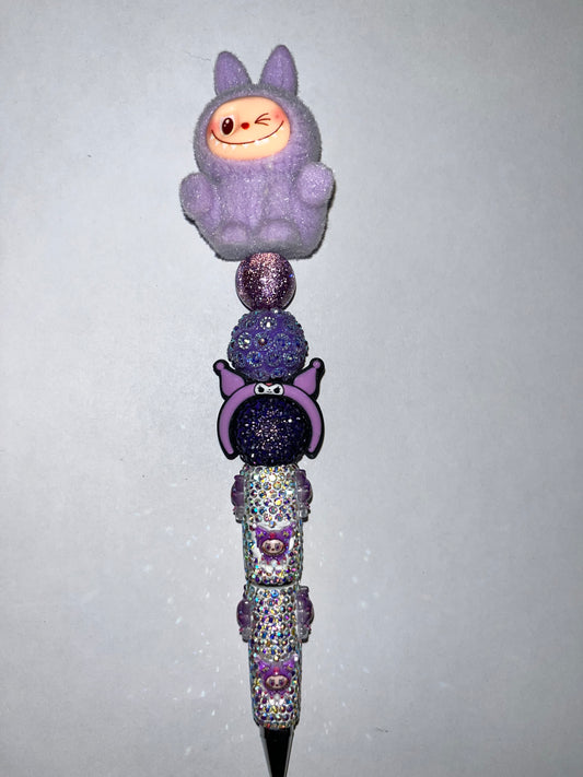 Labubu & Kuromi Rhinestone Pen