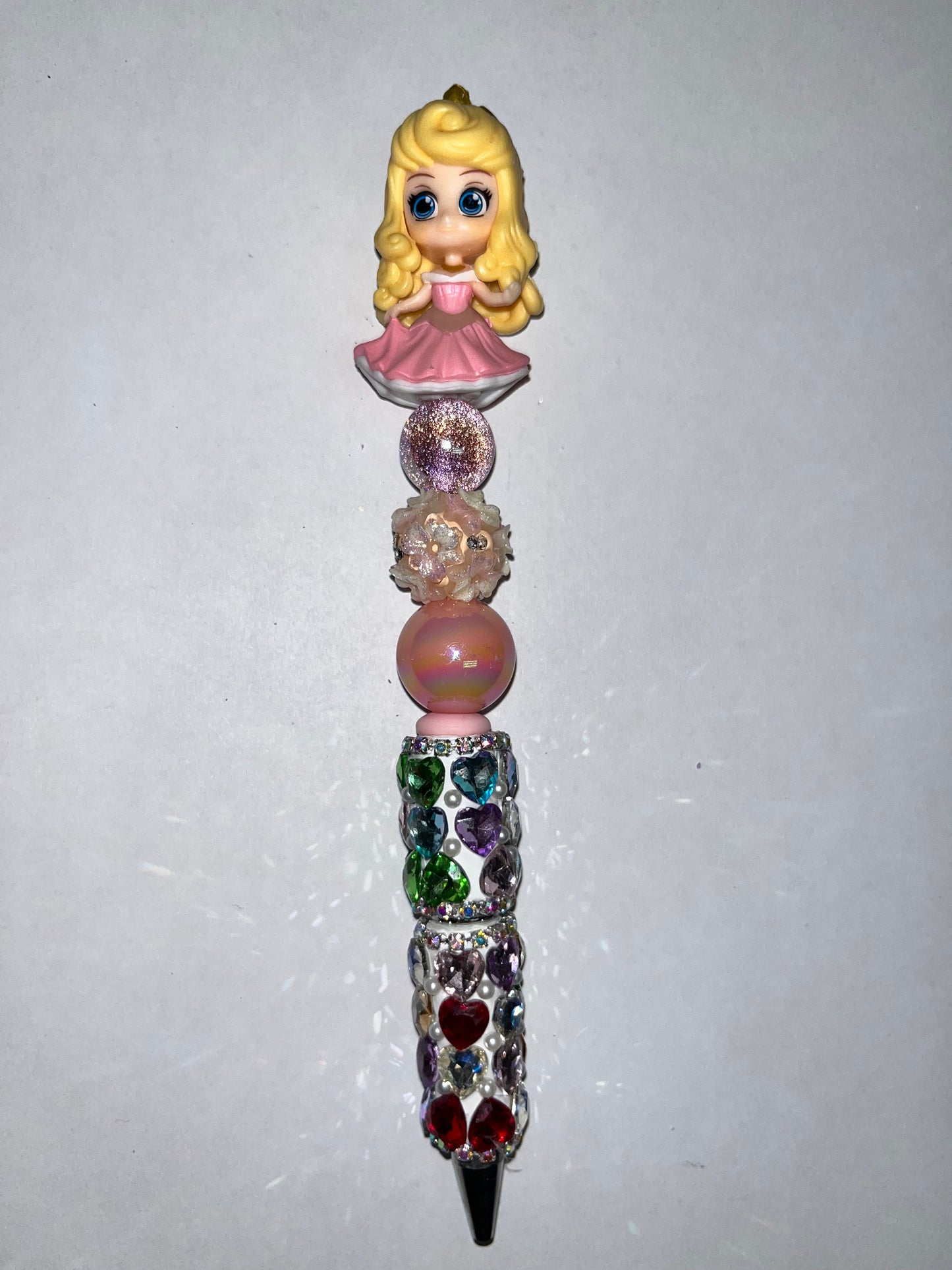 Aurora Heart Rhinestone Pen