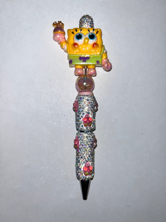 Spongebob Rhinestone Pen