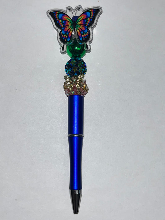 Butterfly Blue Pen