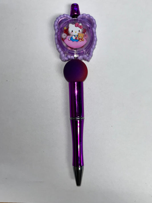 Hk Purple Shaker Pen