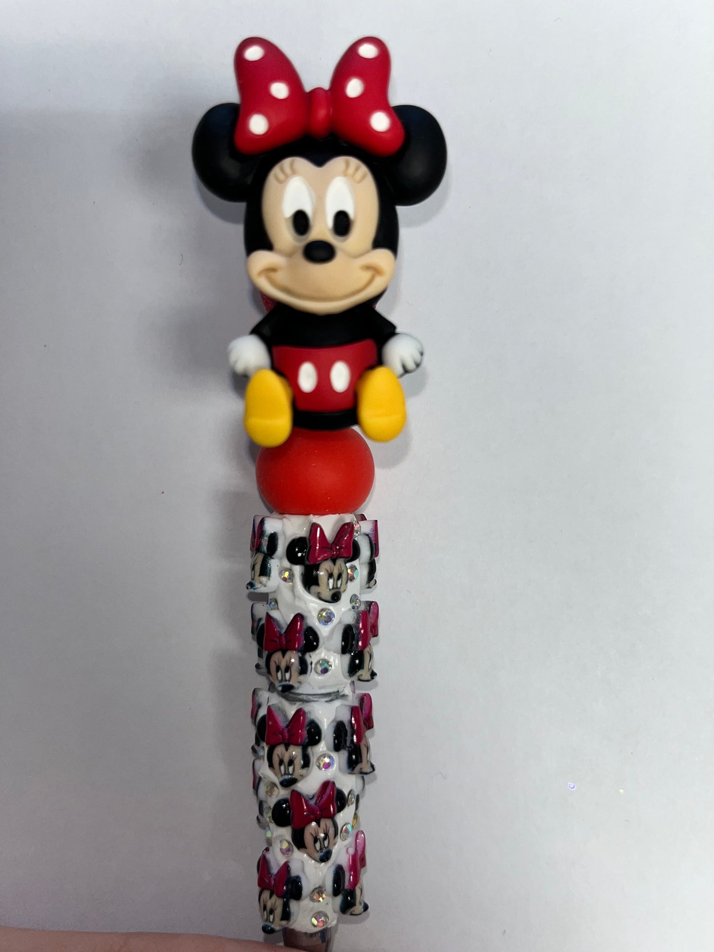 Minnie Spinner Rhinestone Pen