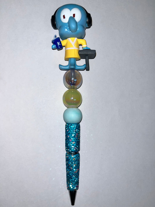 Squidward Rhinestone Pen