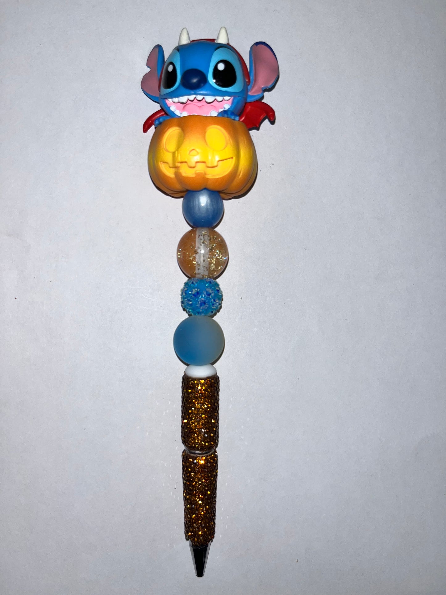 Devil Stitch Rhinestone Pen