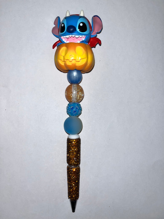 Devil Stitch Rhinestone Pen