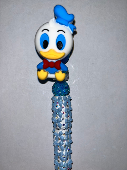 Donald Rhinestone Spinner Pen