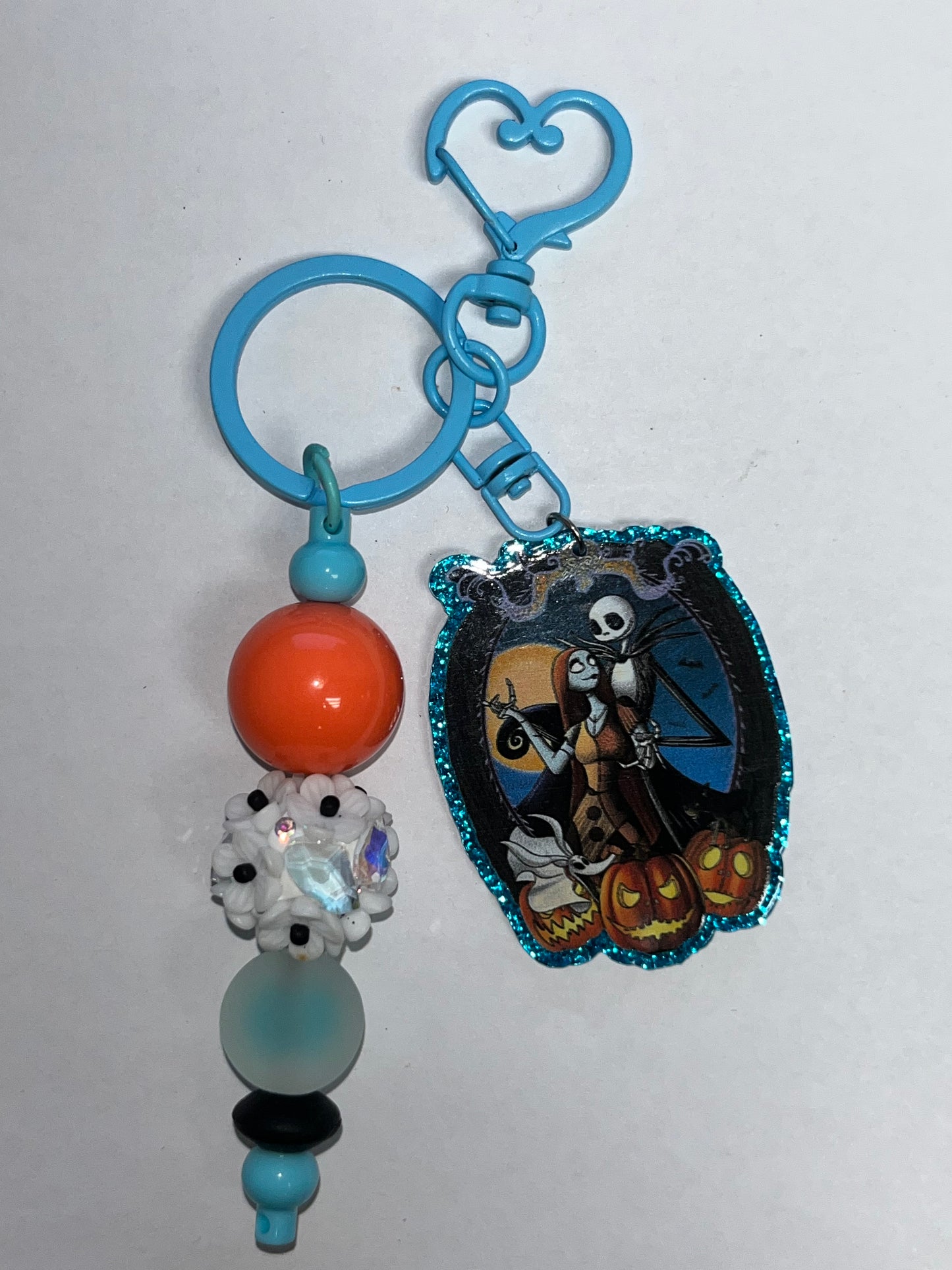 Jack and Sally Keychain