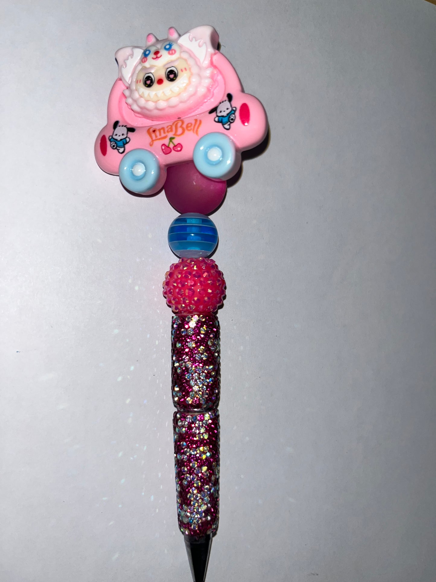 Labubu Rhinestone pen