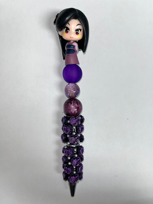 Mulan Rose Heart pen