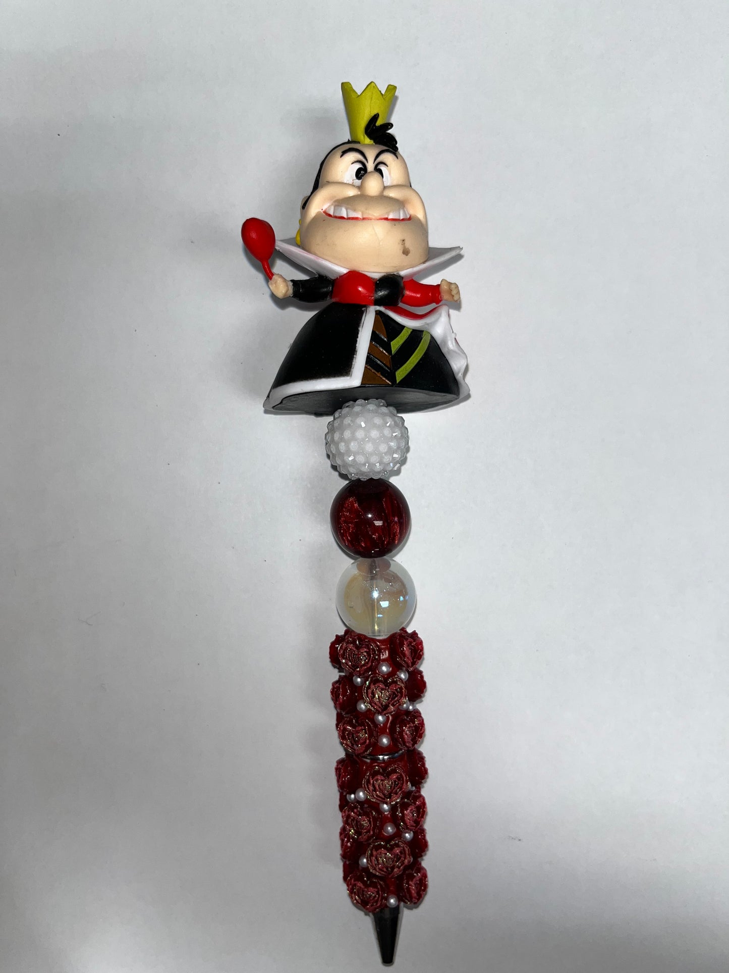 Queen of Hearts Rhinestone Pen