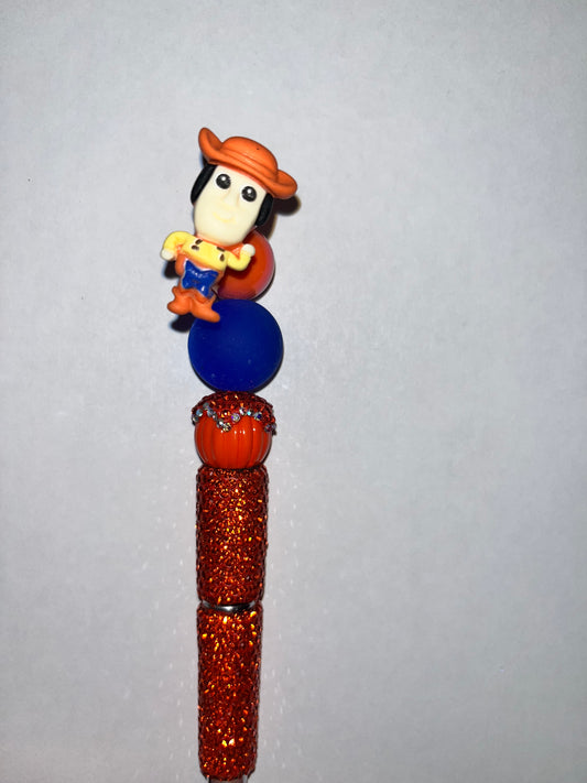 Woody Spinner Rhinestone Pen