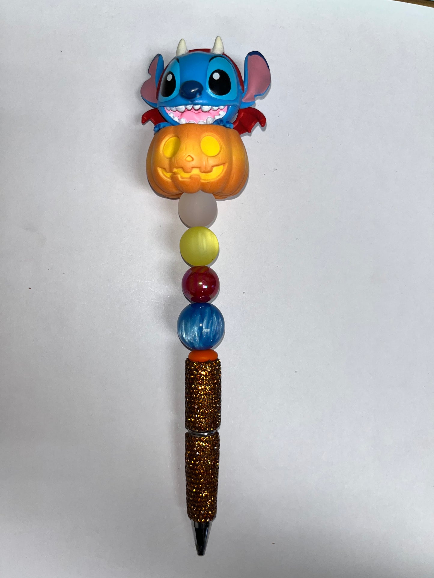Devil Stitch Pumpkin Pen