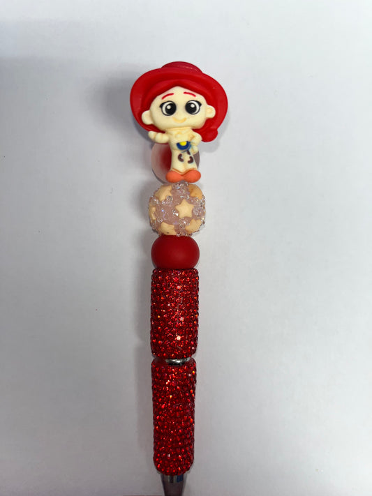 Jessie Rhinestone Spinner Pen