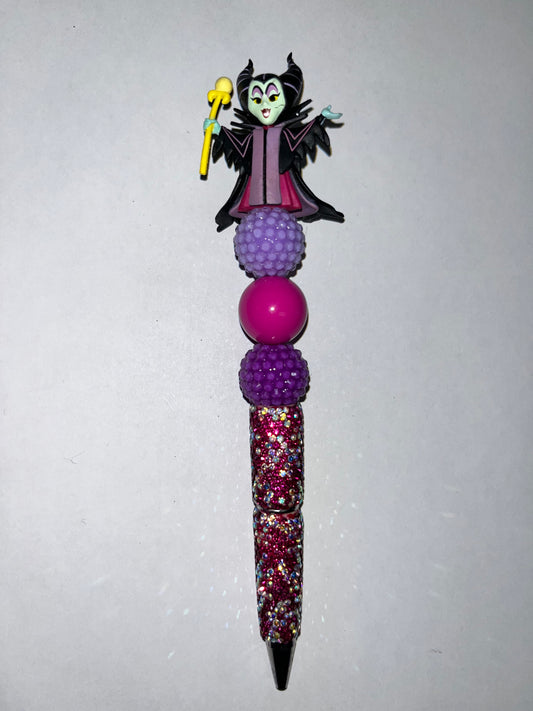 Maleficent Rhinestone Pen