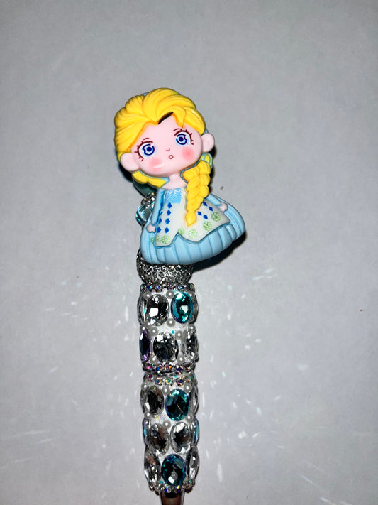 Elsa Spinner Rhinestone Pen