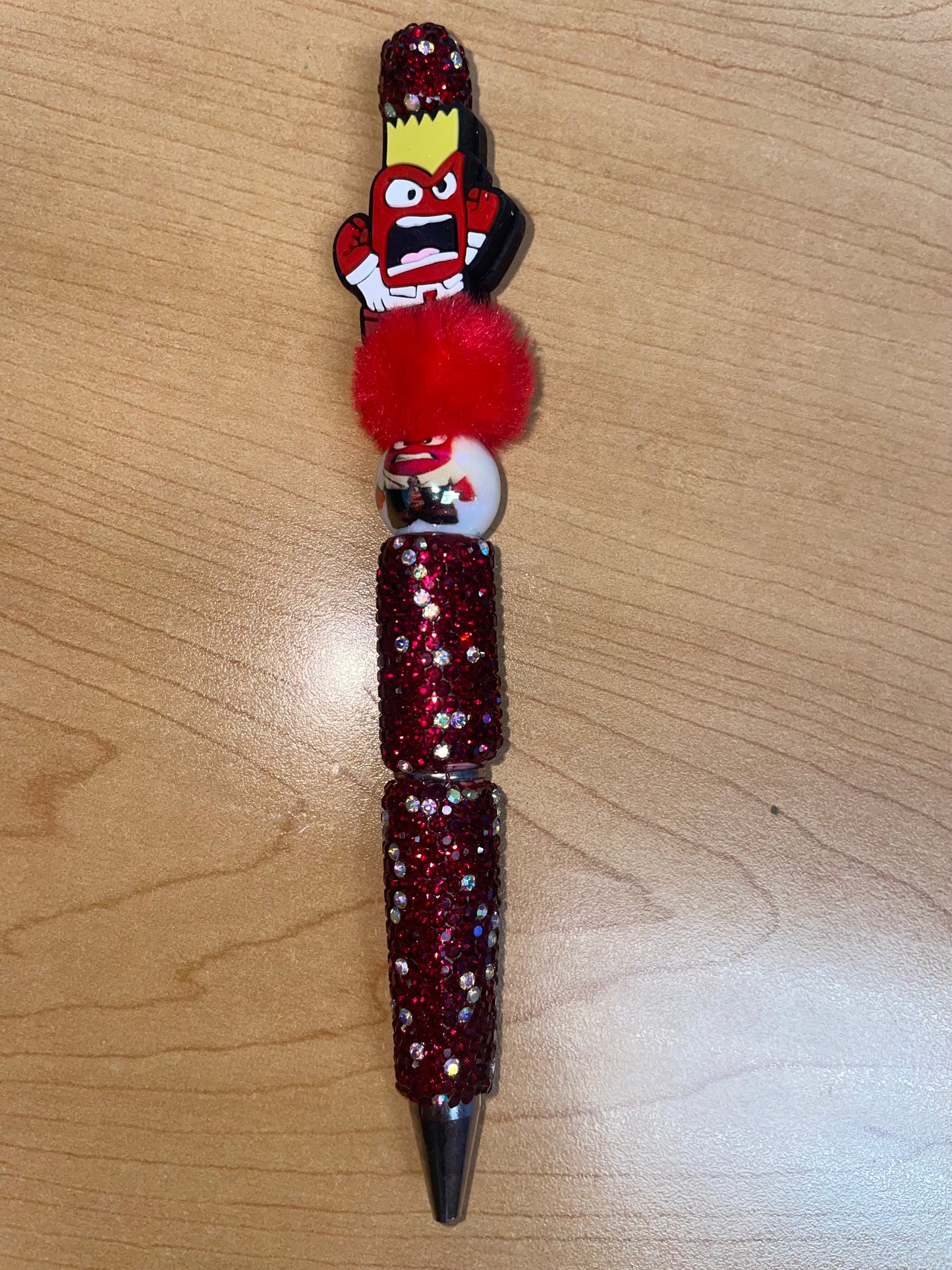 Anger Rhinestone Pen