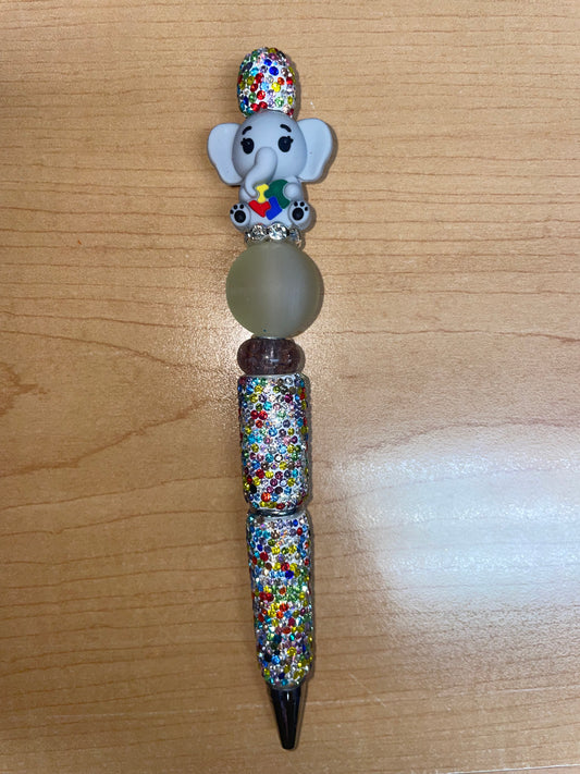 Elephant Rhinestone Pen