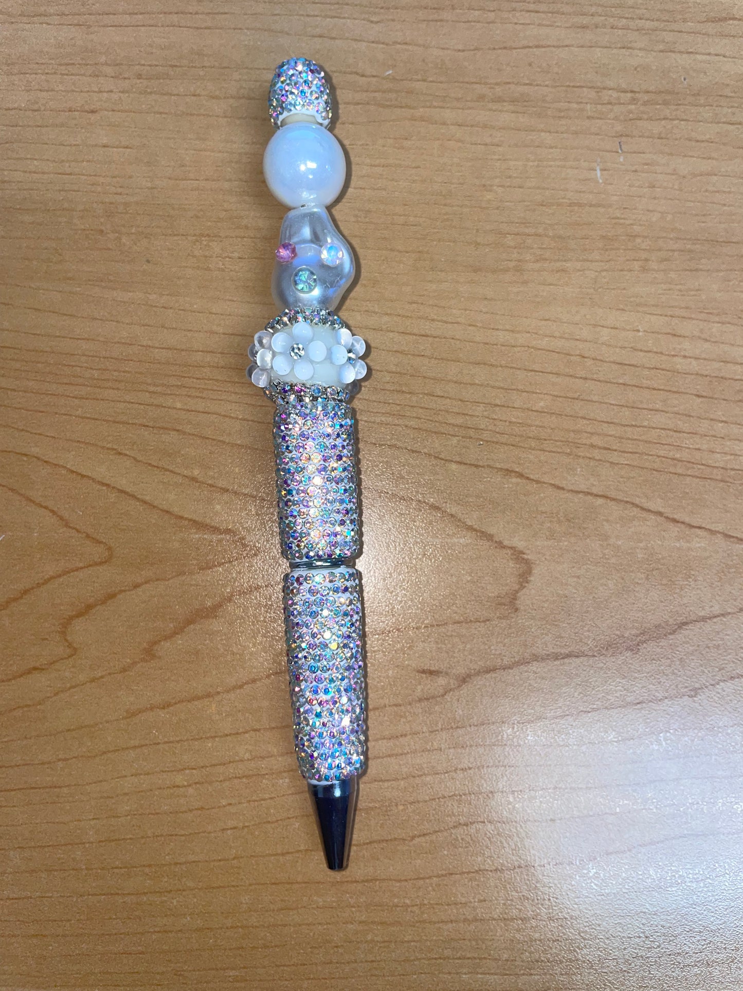 Pearl Rhinestone Pen